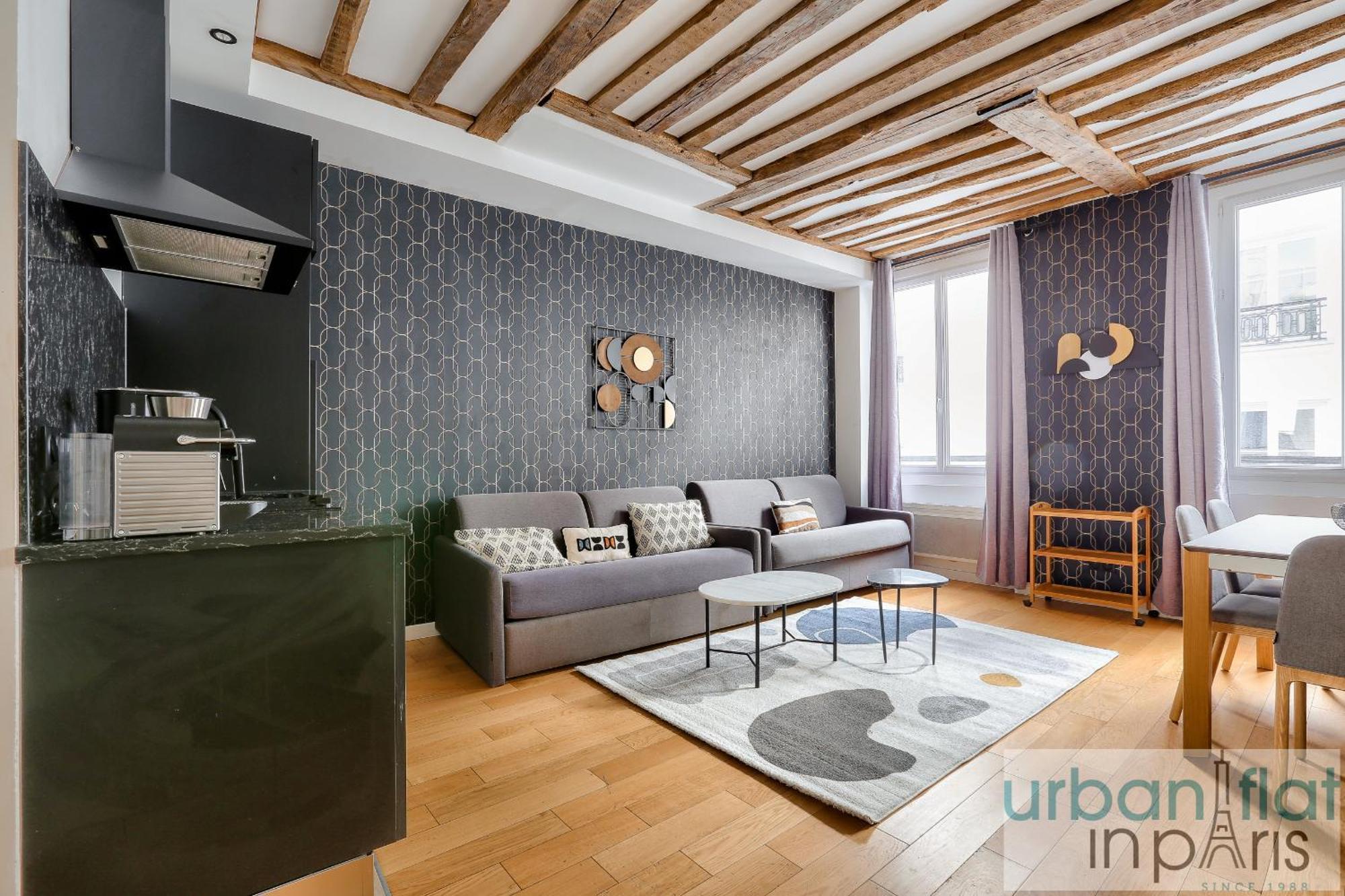 Urban Flat 96 - 1 Bedroom Aboukir Parijs